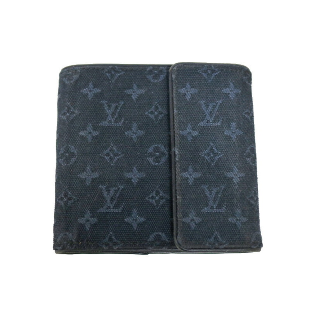 Louis Vuitton Carte Porte Bie Wallet Blue lan LV Trifold - Picture 1 of 6